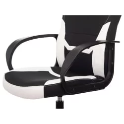 Кресло компьютерное BRABIX Alpha GM-018 Черное/белое