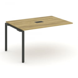 Проходной наборный элемент переговорного стола CONCEPT CN.NPRG-011 Дуб Винченцо Антрацит