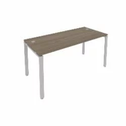 Стол письменный METAL SYSTEM Б.СП-4 Вяз/Серый