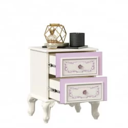 Тумбочка для детской Маркиза ЛД 517.015.000 Алебастр