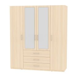 Шкаф распашный R-198х180х60-3-M(ДМ)