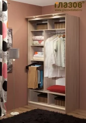 Шкаф-купе 3 Домашний Композиция Ясень Шимо