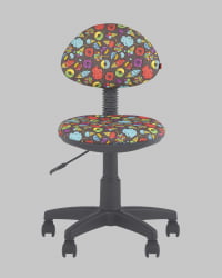 Кресло компьютерное детское УМКА sweets серый пластик