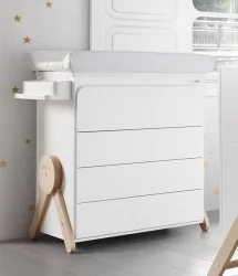 Детский комод Micuna Swing B-1837 White/Waterwood