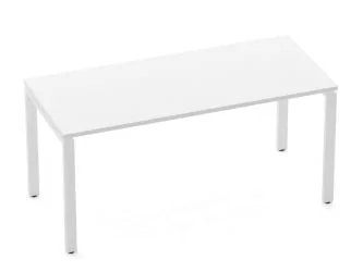 Стол прямой Deka П-обр. каркас 7.07.16 Белый