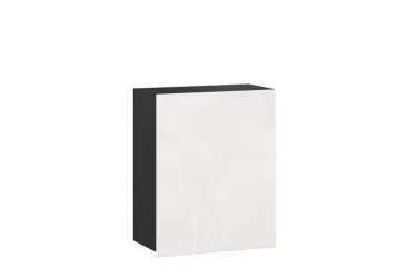 Шкаф кухонный 600 Шервуд ЛД 281.350.000.073 Черный Белый глянец