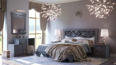 Столик туалетный Джулия ЛД 695.050.000 Оникс серый