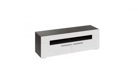 Тумба Фьюжн ТД-260.03.11 Белый глянец Венге Линум