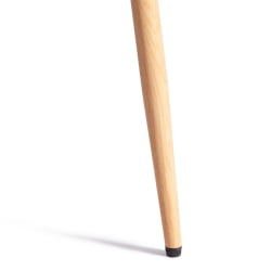 Стул BREEZE (mod. JSC-58) Велюр/металл , 44 х 53 х 86 см, Light beige (светло-бежевый) HLR1 / натуральный