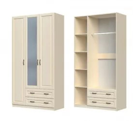 Комплект мебели для спальни Кантри №1 Слоновая кость