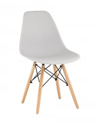 Стул Eames Style DSW светло-серый (разборный каркас)