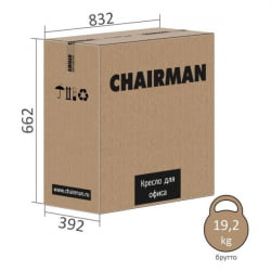 Кресло руководителя CХАИРМАН ДОМ (Хоме) 794 Серый / CHAIRMAN (Home)