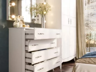 Комплект мебели для детской Элис №1 Белый