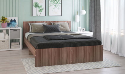 Кровать Мона, 900*2000 мм, ясень шимо темный