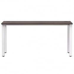 Стол прямой на металлокаркасе, опоры 45 гр Everprof EVO 254S004 Дуб Пасадена Белый