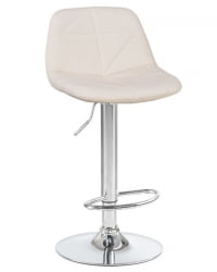 Стул барный ДОБРИН ДИНА (кремовый) 2 шт / DOBRIN DINA