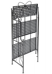 Этажерка Secret De Maison 002 стальной сплав, 59х30х118см, черный