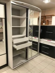 Блок ящиков для шкафа 1400x600 и 2100x600 Ящ-67 ВТ Венге