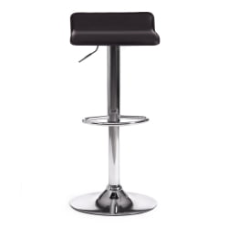 Барный стул KOST (mod. KY509) металл, экокожа, 38*39*63-84 см, черный/хром