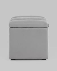 Банкетка Нильсон велюр Серый