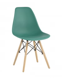 Стул Еамес Стйле ДСВ серо-зеленый (разборный каркас) / Eames Style DSW