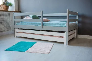 Детская кровать для мальчика RooRoom VK-6 Белая