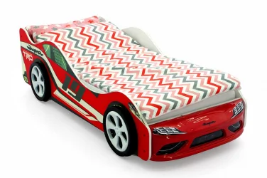 Кровать машинка Супра Красная