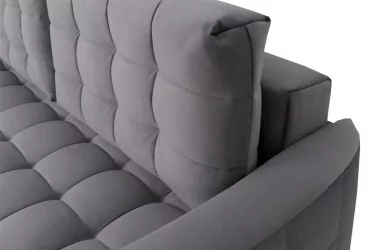 Диван-кровать Бремен 1 Стандарт Альба темно-серый