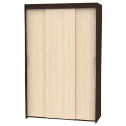 Шкаф-купе Т-3-230х145х60(Венге-ДМ-2) / T-3-230х145х60(Венге-ДМ-2)