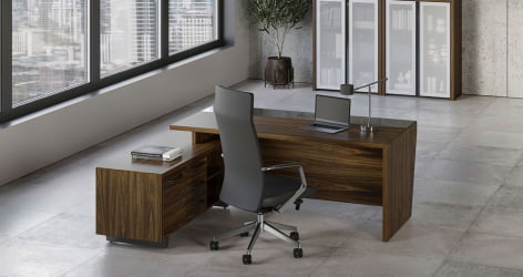 Греденция большая Corner COR.GRB Орех Лоренцо