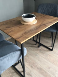 Стол обеденный Тип 2 900*600*750 Дуб Вотан