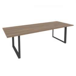 Стол переговорный на О-образном м/к ОНИКС О.МО-ПРГ-25 Дуб Аризона/Антрацит / ONIX O.MO-PRG-25