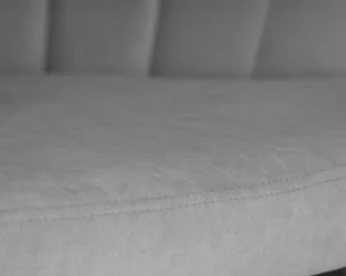 Стул обеденный DOBRIN NAOMI (ЭМАЛЬ ЧЕРНЫЙ МУАР велюр Catania Stone)