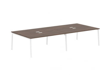 Бенч-система ЕДИС ЕЛВСТ 3516 Дуб Денвер темный Белый / EDIS ELWST