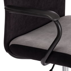 Компьютерное кресло FLY флок , серый/черный, 29/35