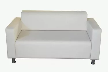 Диван с металлическими ножками Блэк 1450 Остин Уайт