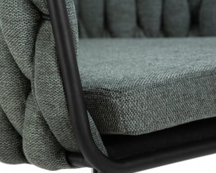 Стул обеденный DOBRIN MATILDA Зеленая ткань LAR 275-23