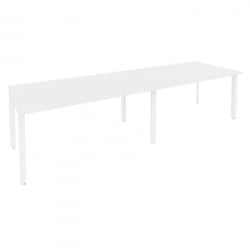 Стол переговорный (2 столешницы) ОНИКС О.МП-ПРГ-2.4 Белый Бриллиант / ONIX O.MP-PRG-2.4