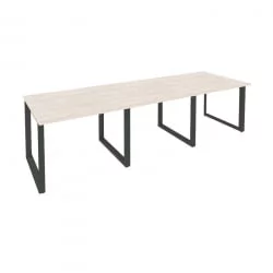 Стол переговорный (3 столешницы) ONIX O.MO-PRG-3.1 Денвер Светлый/Антрацит