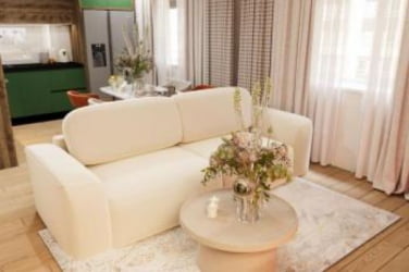 Диван Сольхейм (Berhouse) Цвет фасада: Левис 09 велюр; Тип: Прямой; Материал фасада: Металл/Велюр