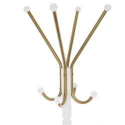 Вешалка для одежды напольная металлическая В 33Н Белый