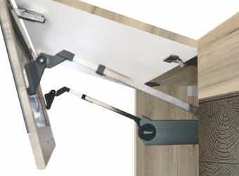 Шкаф над вытяжкой (с откидной системой Blum) Бруклин 101.12.1 Дуб Кронберг/Лагода/Антрацит