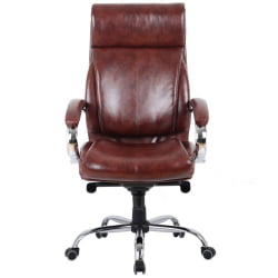 Кресло руководителя CHAIRMAN CH423 экокожа Коричневый