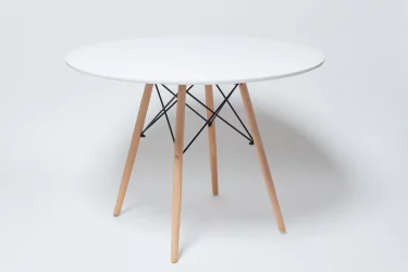 Обеденный стол ST-001 Белый 1000 мм