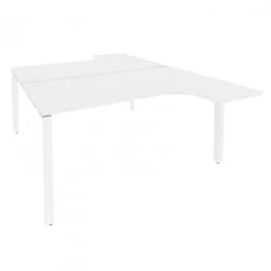 Рабочая станция на П-образном м/к ОНИКС О.МП-Д.СА-4 Белый Бриллиант / ONIX O.MP-D.SA-4