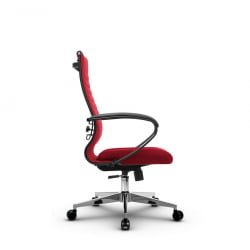 Кресло офисное МЕТТА B 2b 19/K130, Основание 17834 Комплект 3 Красное