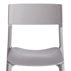 Стул ЛЕНТО (мод. 43) пластик, 43 х 49 х 77 см, Грей (Cерый) / LENTO (mod. Grey (Cерый)