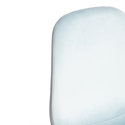 Стул BREEZE (mod. 4724) Велюр/металл , 44 х 53 х 87 см, Aquamarine (аквамарин) HLR16 / натуральный