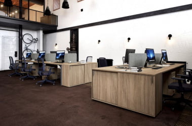 Мебель для офиса Sigma №6 Дуб темный