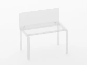 Экран (пластик) Дека 8.14.12 Белый-024 (без крепления) / Deka